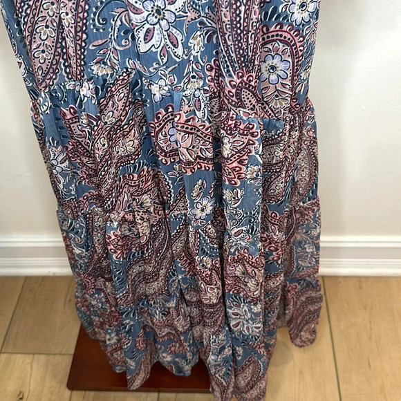 SOLD …….YOUNG REVOLVE PALOMA CUT OUT DRESS KASHMIR PAISLEY PRINT SMALL NWT - Picture 6 of 11